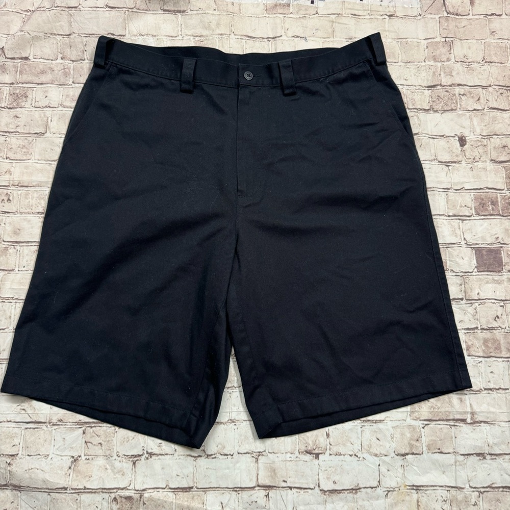 Ashworth Sz 38W black golf performance athletic shorts